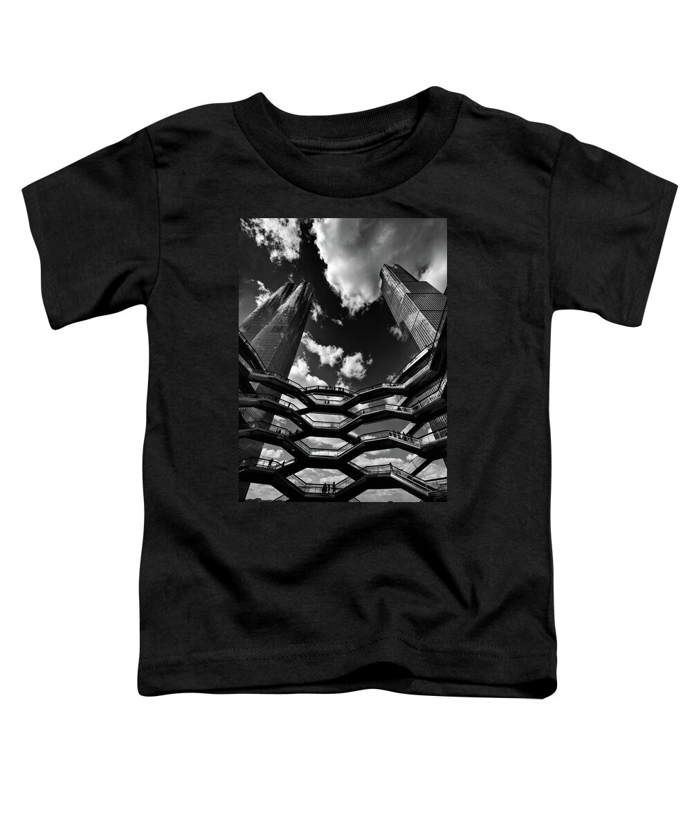 Hudson Yards Toddler T-Shirt featuring the photograph The Ascent by Jessica Jenney