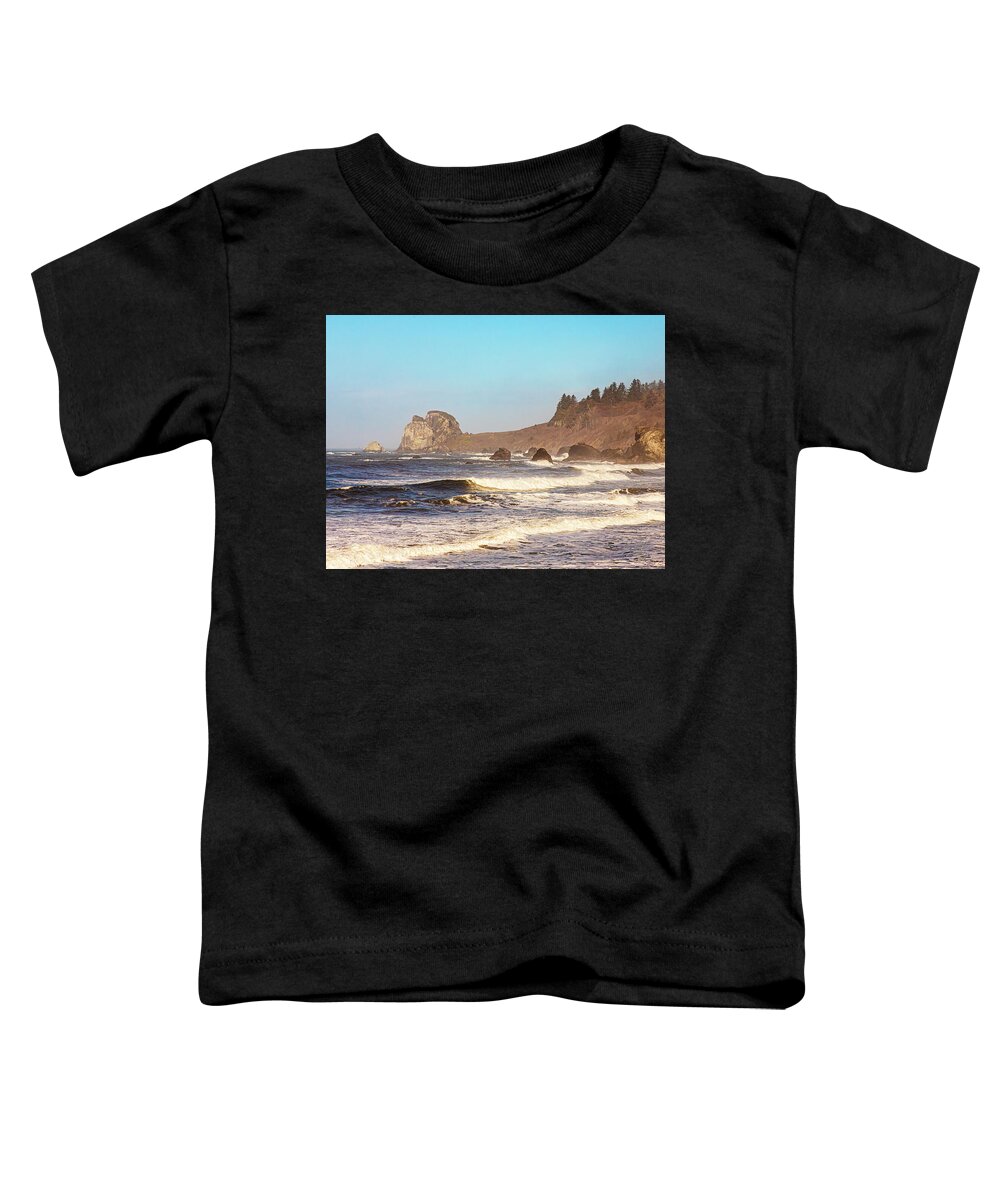 Landscapes Toddler T-Shirt featuring the photograph Oregon's West Coast by Claude Dalley
