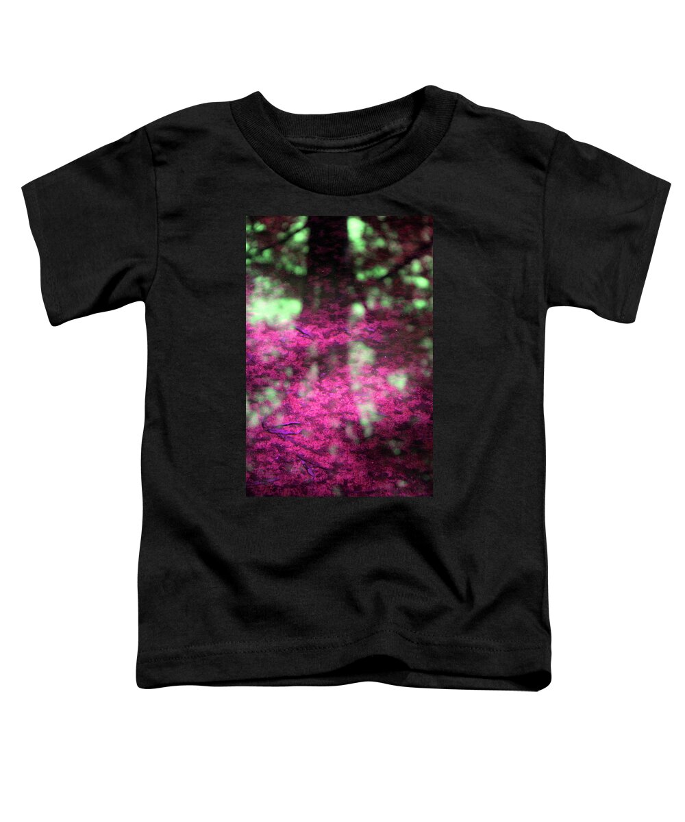 Water Toddler T-Shirt featuring the photograph Pink Reflections by Carolyn Stagger Cokley