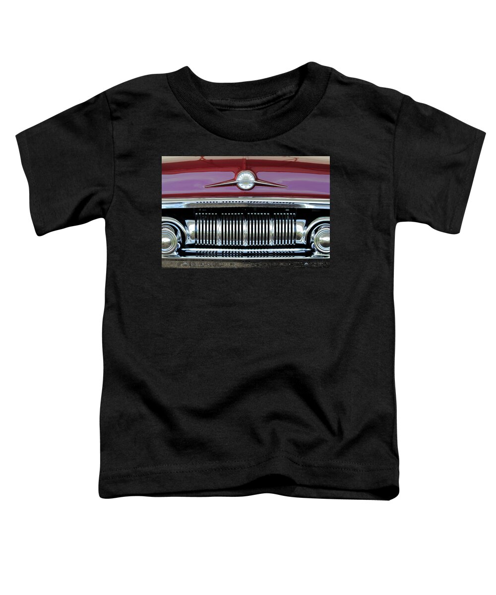 Pontiac Toddler T-Shirt featuring the photograph Pontiac Chrome by Lens Art Photography By Larry Trager