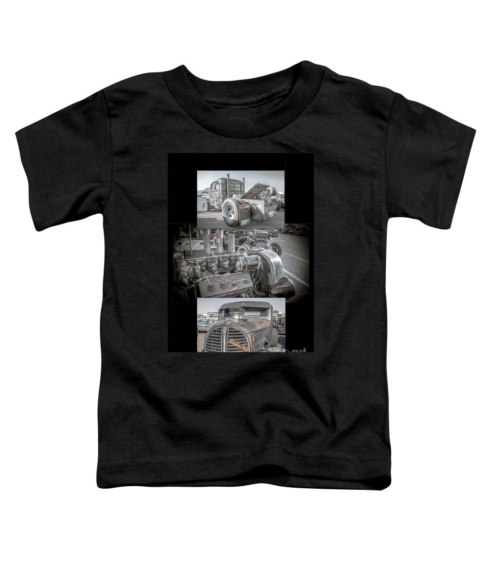 Ratrod Toddler T-Shirt featuring the photograph Ratrod variety 001 by Darrell Foster