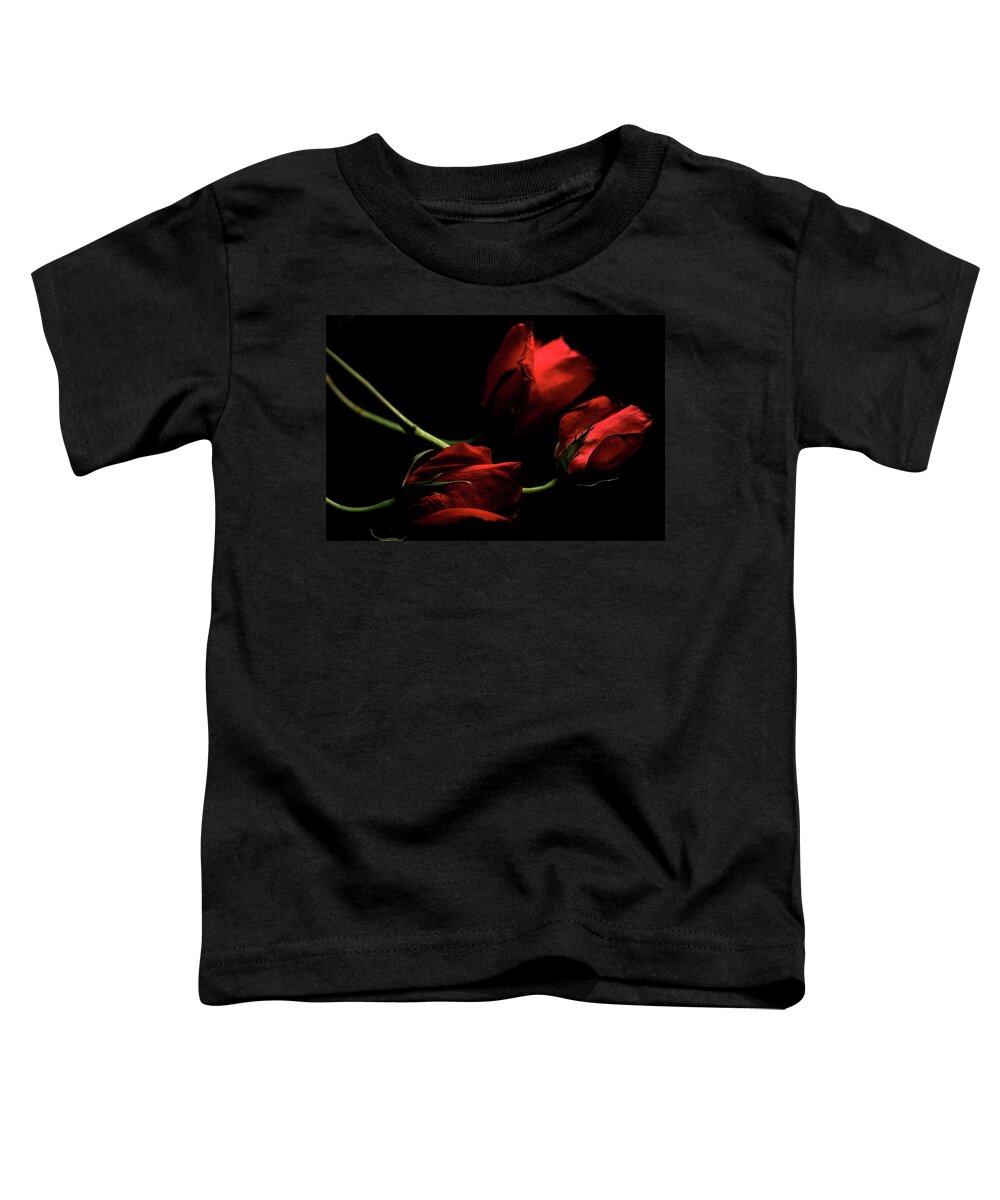 Macro Toddler T-Shirt featuring the photograph Rose 8809 by Julie Powell