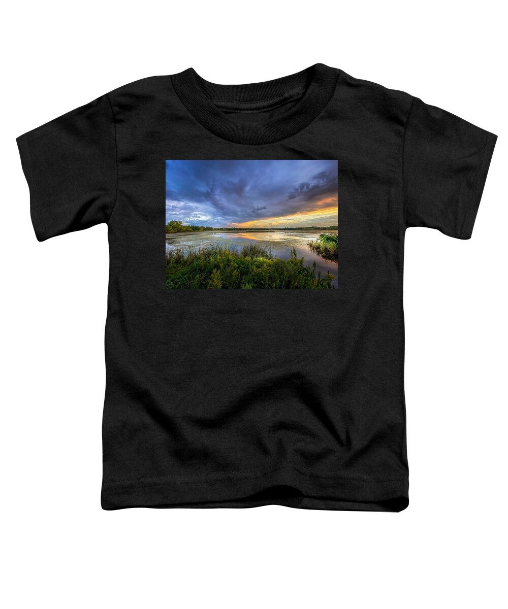 Sunset Toddler T-Shirt featuring the photograph Take My Breath Away by Susan Rydberg