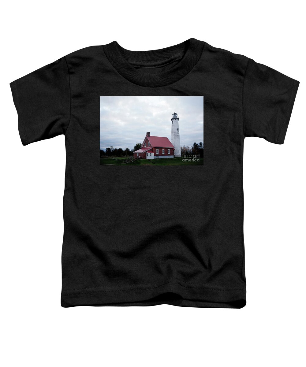 Tawas Toddler T-Shirt featuring the photograph Tawas Point Lighthouse IV by Rich S