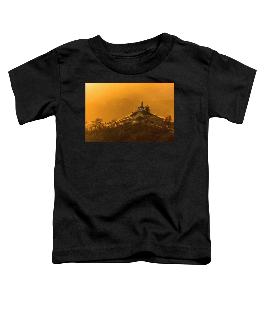 Bulgaria Toddler T-Shirt featuring the photograph Temple In a Holy Mountain by Evgeni Dinev