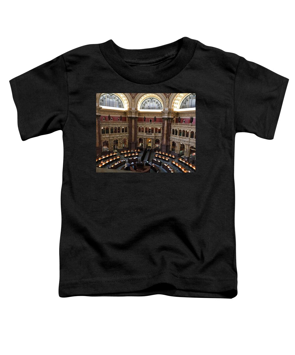 Library Of Congress Toddler T-Shirt featuring the photograph The Library of Congress by Lee Darnell