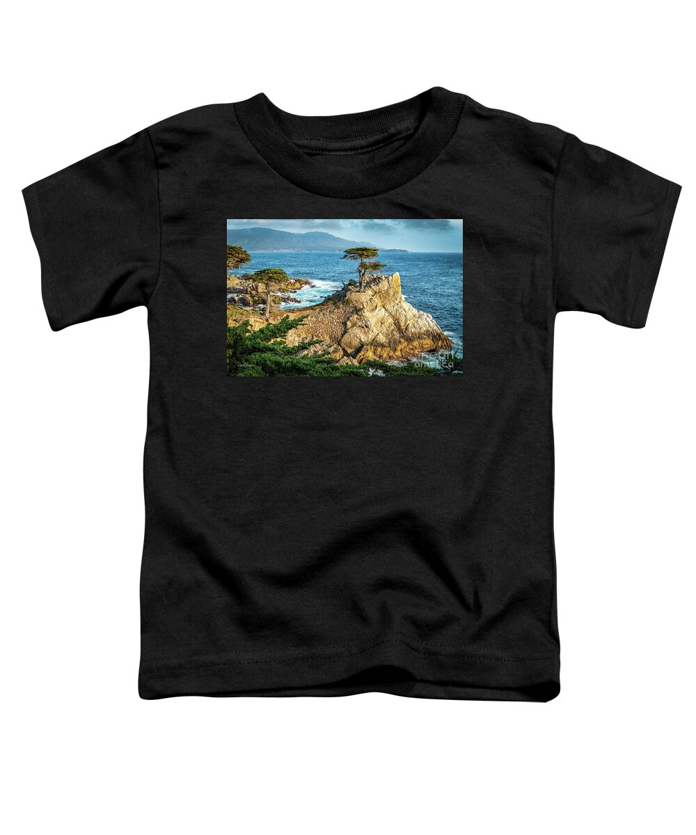 17 Mile Drive Toddler T-Shirt featuring the photograph The Lone Cypress by David Levin