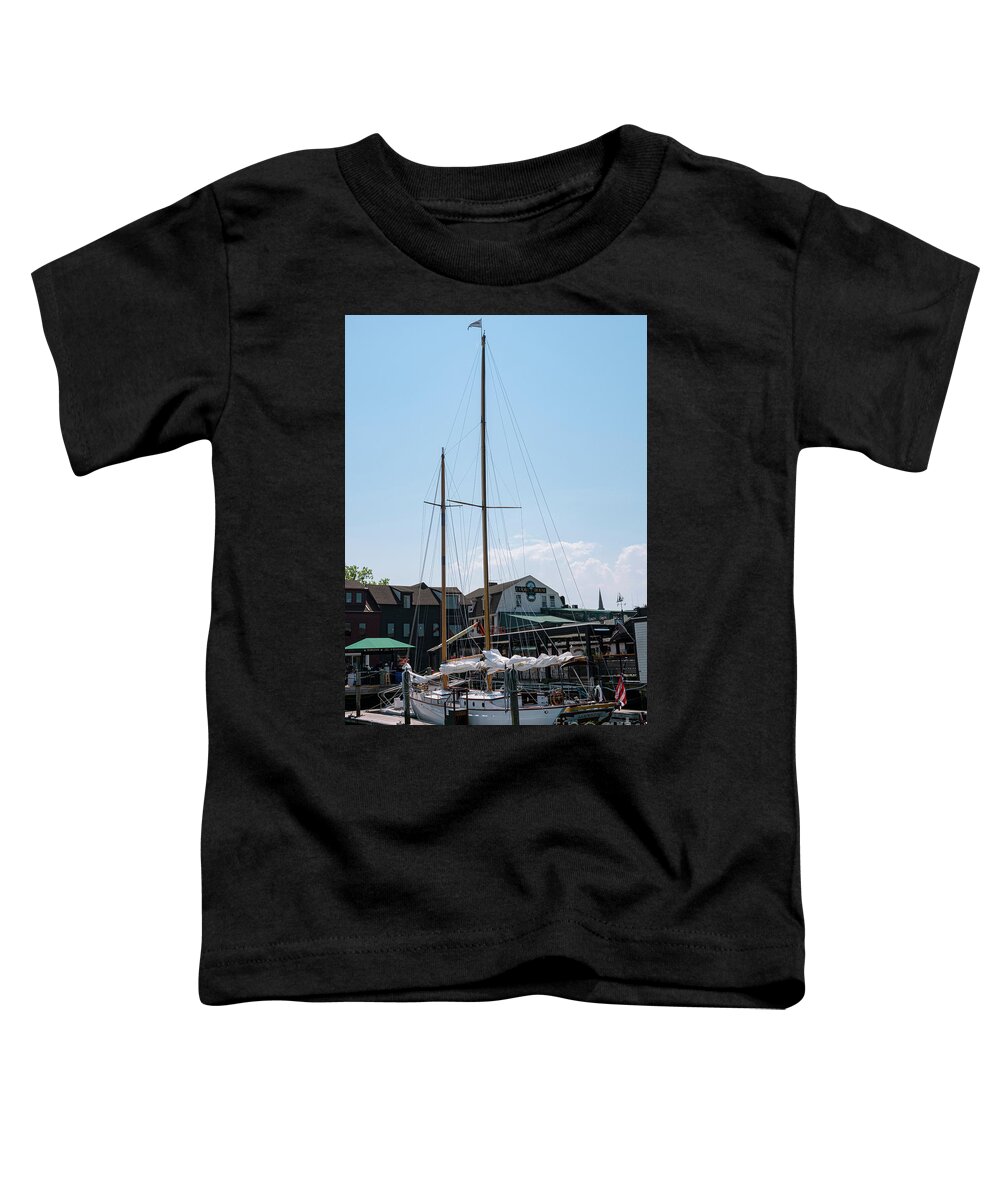 Newport Toddler T-Shirt featuring the photograph The Madeleine by Bob Phillips