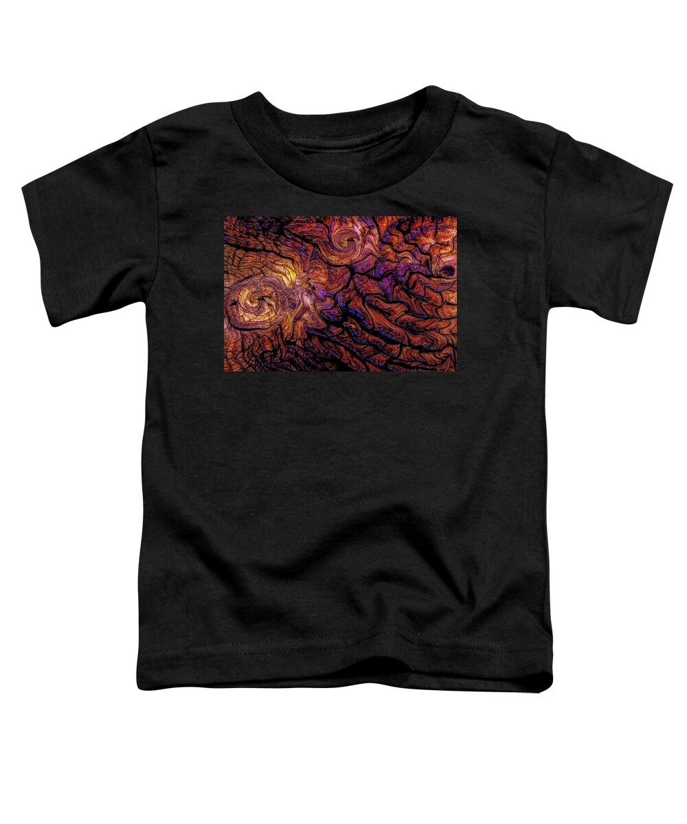 Tied Up In Knots Toddler T-Shirt featuring the photograph Tied Up In Knots by Paul Wear