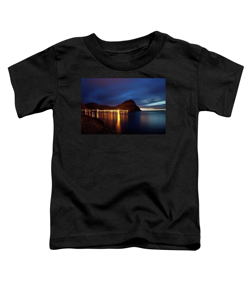 Iceland Toddler T-Shirt featuring the photograph Tranquil twilight by Christopher Mathews