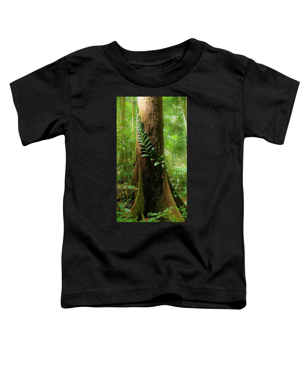 Tropical Forest Toddler T-Shirt featuring the photograph Tropical Forest 2 by Robert Bociaga