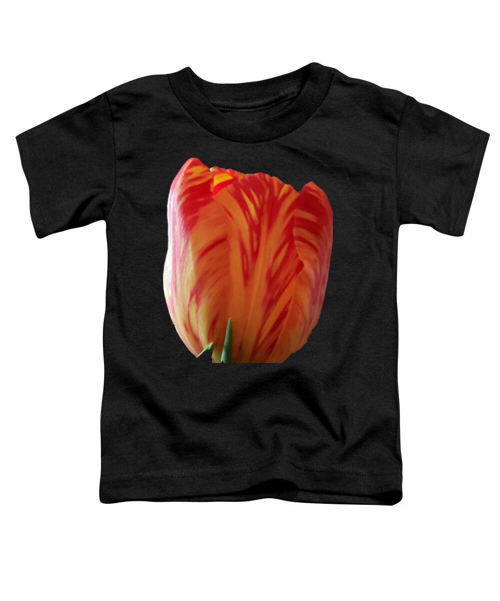 Tulip Toddler T-Shirt featuring the photograph Tulip by Donna Brown
