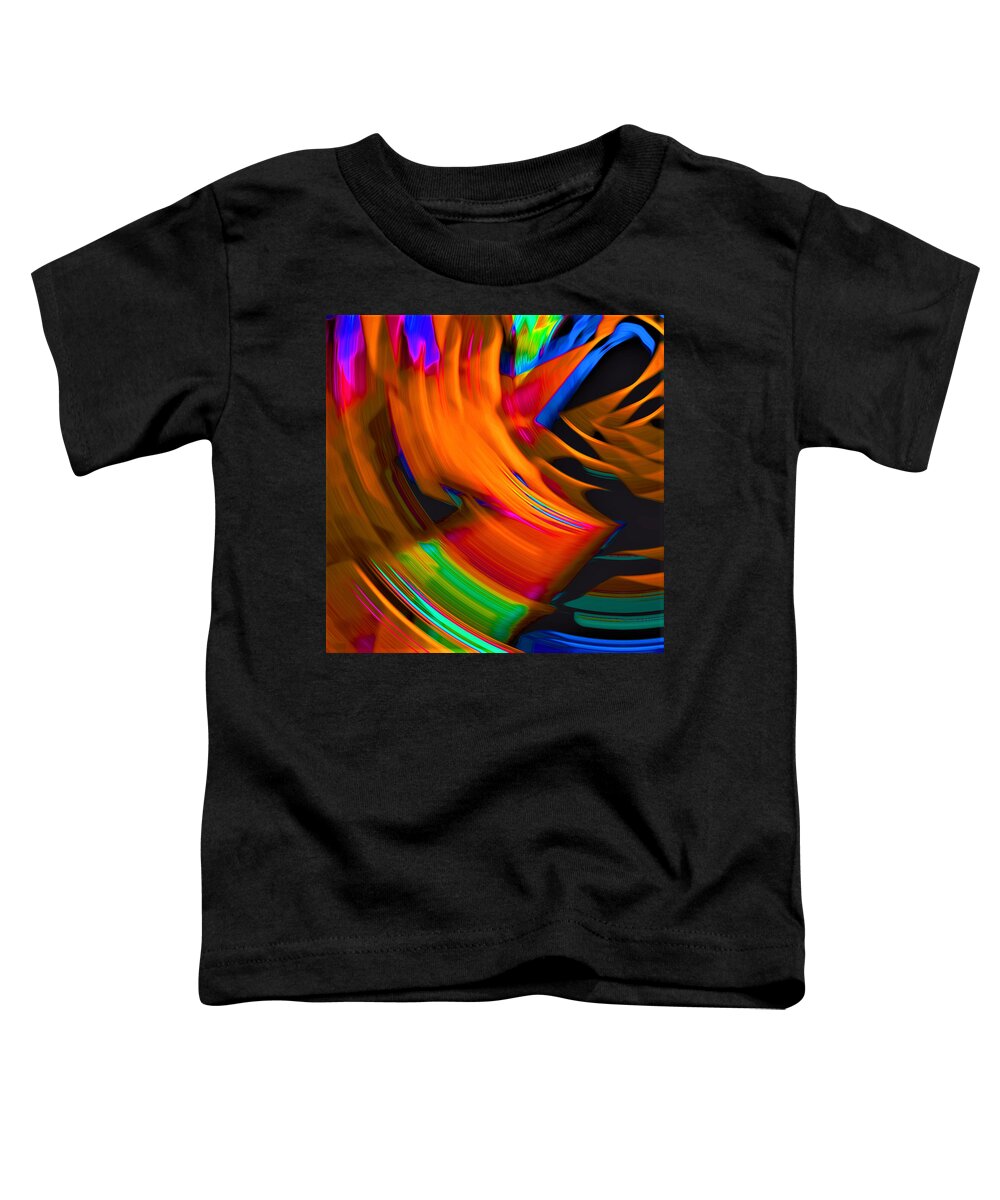 Abstract Toddler T-Shirt featuring the digital art Ultrasound Image - Abstract by Ronald Mills