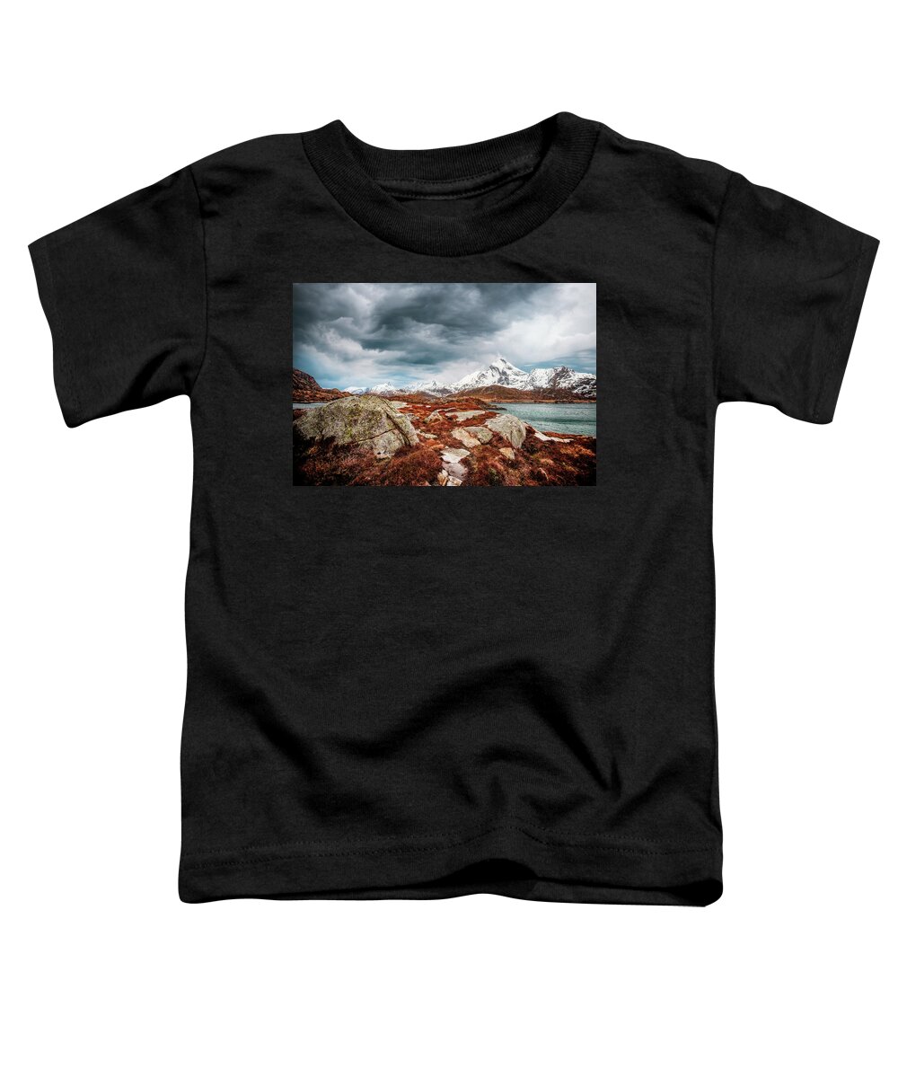 Landscape Toddler T-Shirt featuring the photograph Vibes Speak Louder Than Words by Philippe Sainte-Laudy