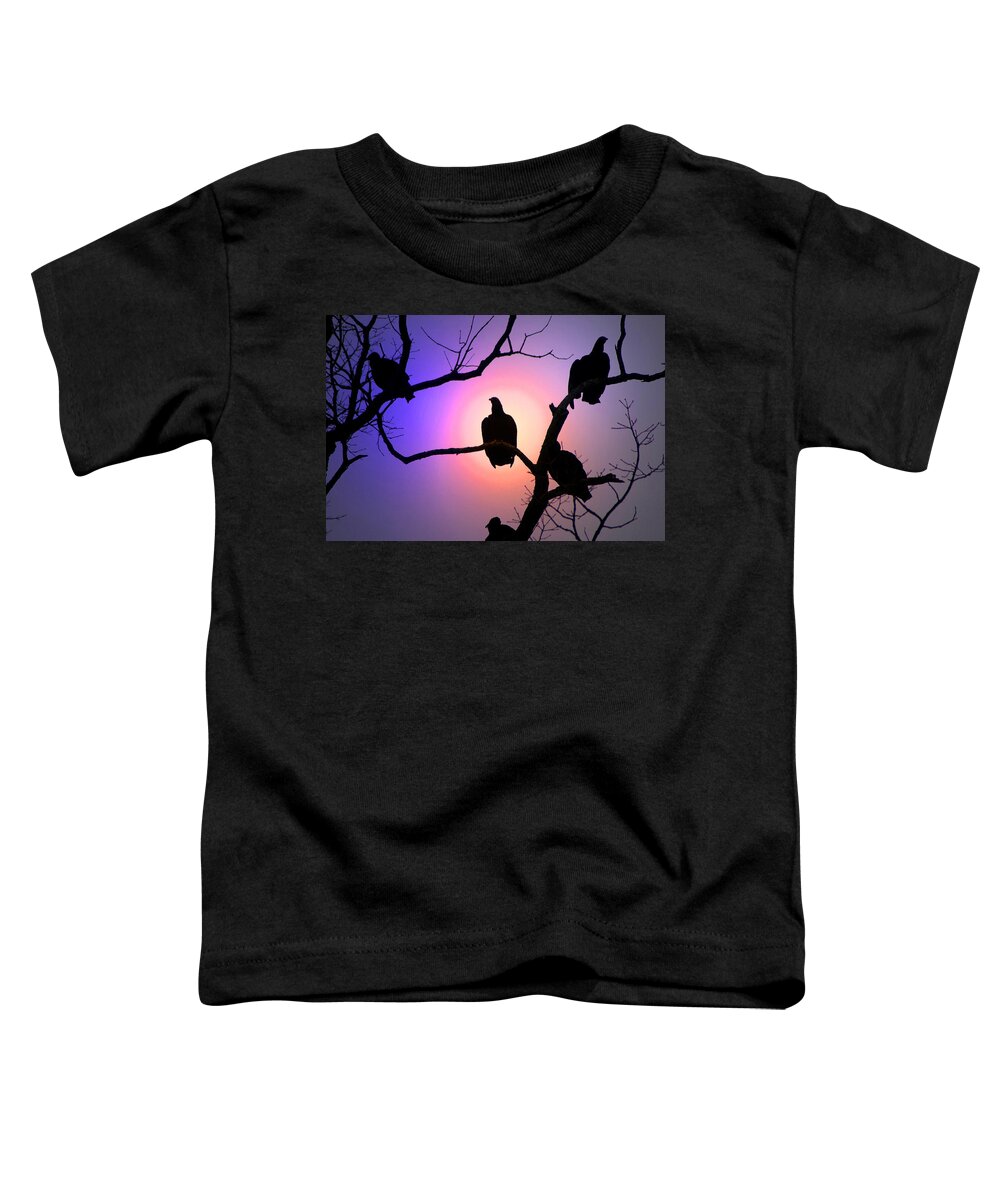 Photo Toddler T-Shirt featuring the photograph Waiting for Dinner by Anthony M Davis