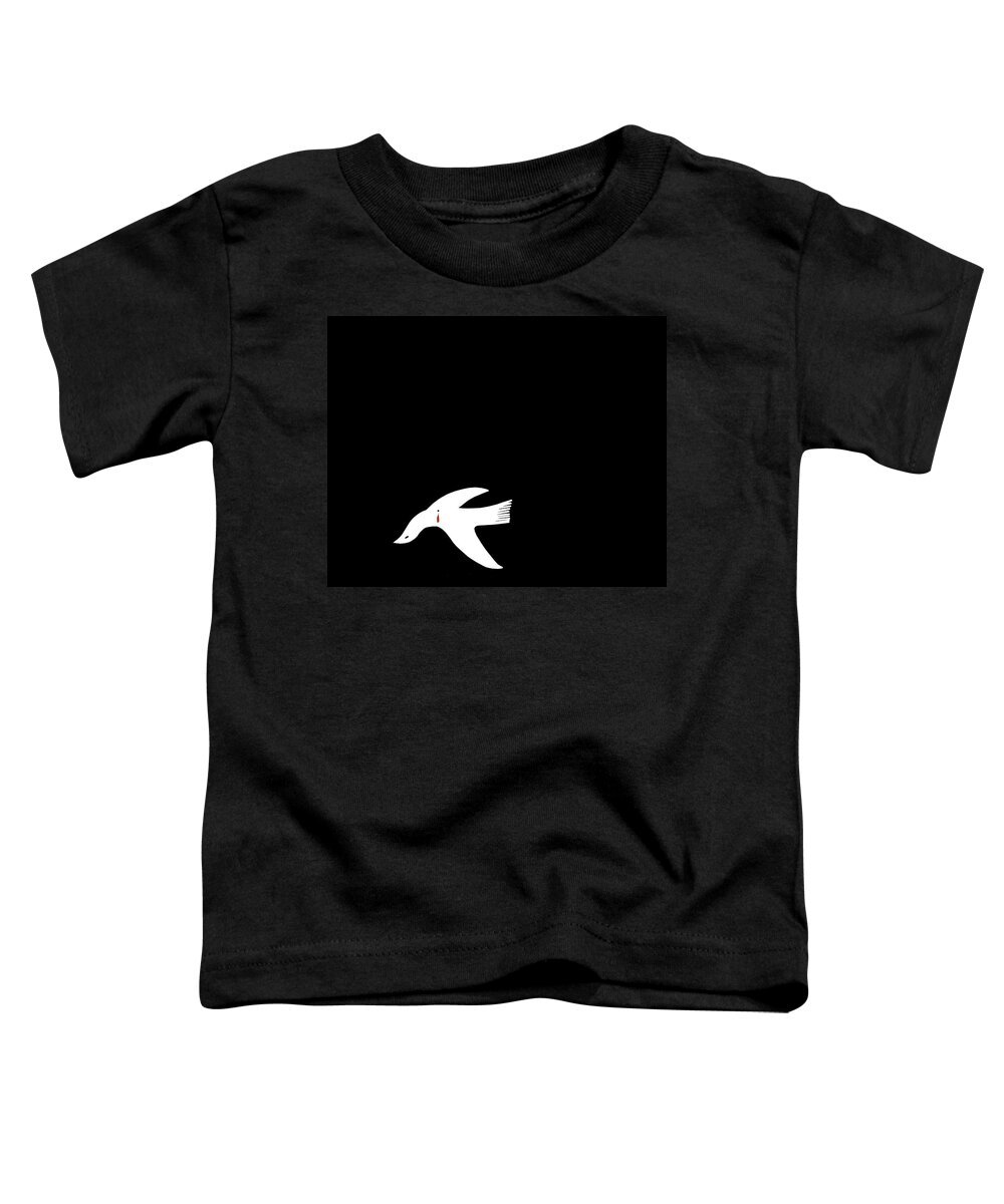 Conceptual Art Toddler T-Shirt featuring the digital art Why really . . . . by I'ina Van Lawick