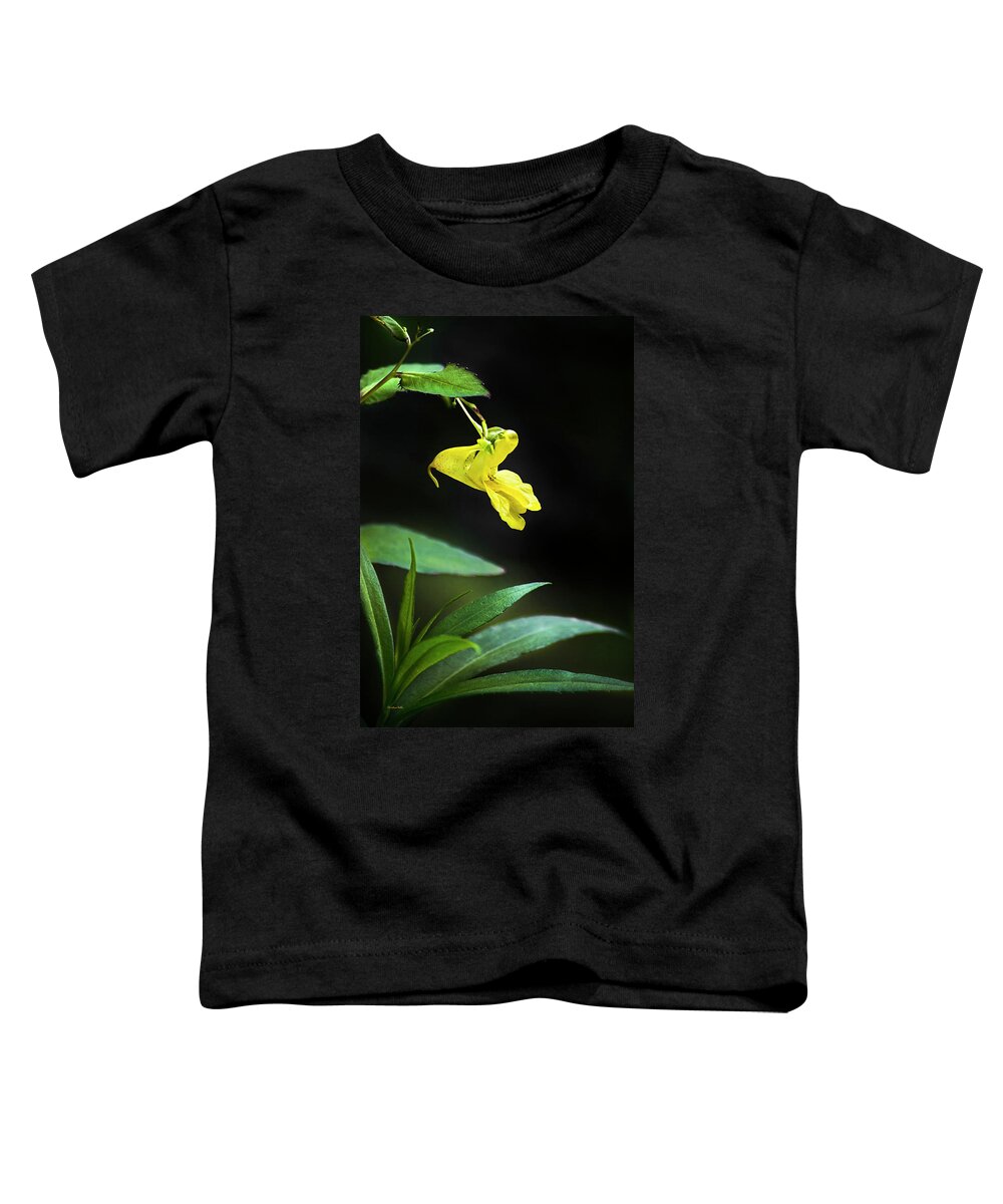 Flowers Toddler T-Shirt featuring the photograph Yellow Jewel Weed by Christina Rollo