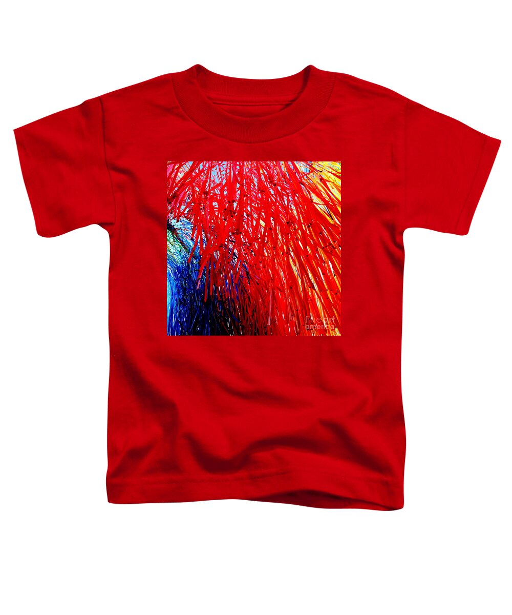 Holiday Card Toddler T-Shirt featuring the photograph Holiday Spirit by Jacqueline M Lewis