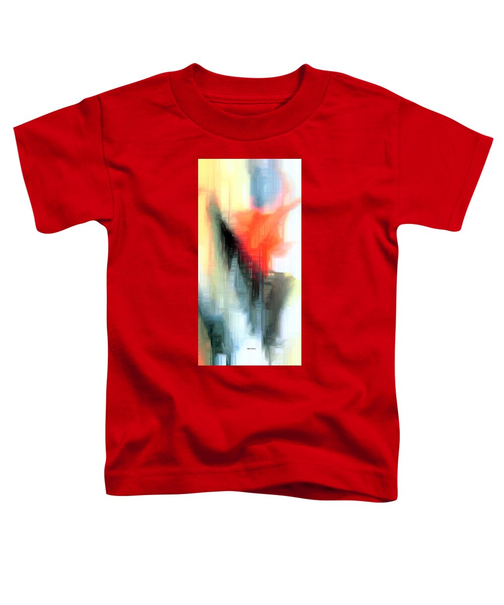 Abstract Toddler T-Shirt featuring the digital art Abstract Series IV #15 by Rafael Salazar