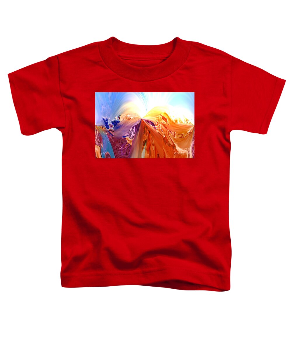 Hotel Art Toddler T-Shirt featuring the digital art A Royal Priesthood by Margie Chapman
