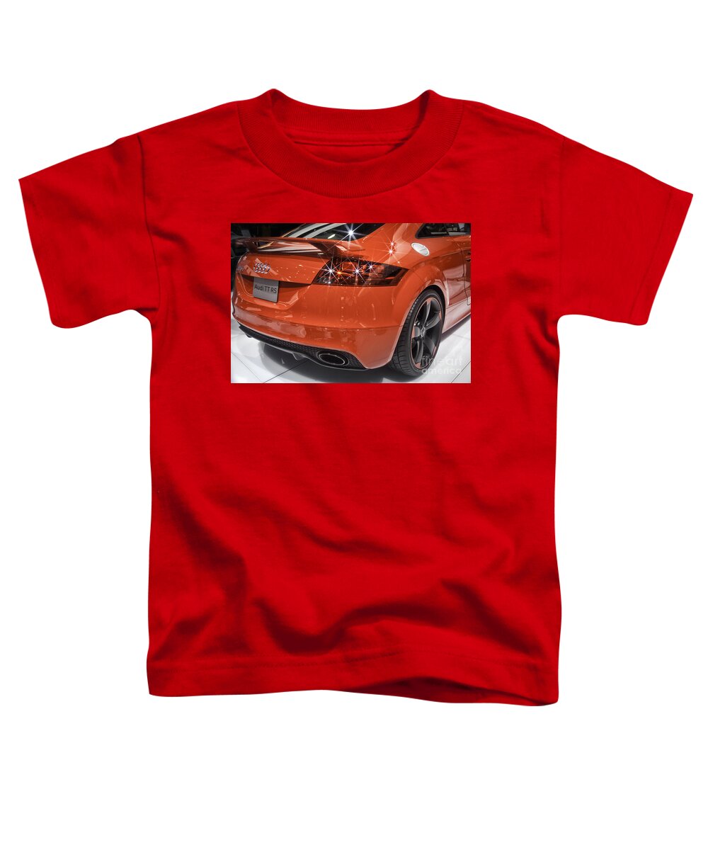 Automobiles Toddler T-Shirt featuring the photograph Audi TT RS by Timothy Hacker