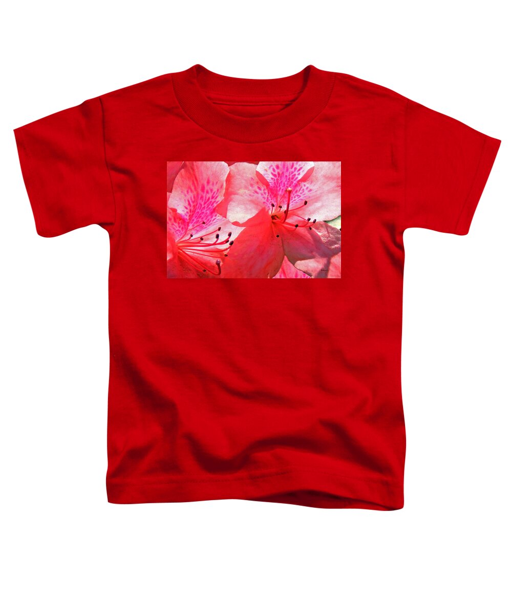 Plants Toddler T-Shirt featuring the photograph Azaleas Upclose by Duane McCullough