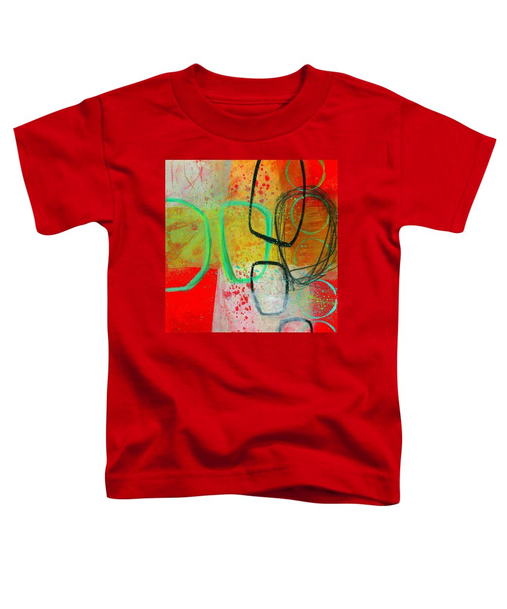 8x8 Toddler T-Shirt featuring the painting Fresh Paint #3 by Jane Davies