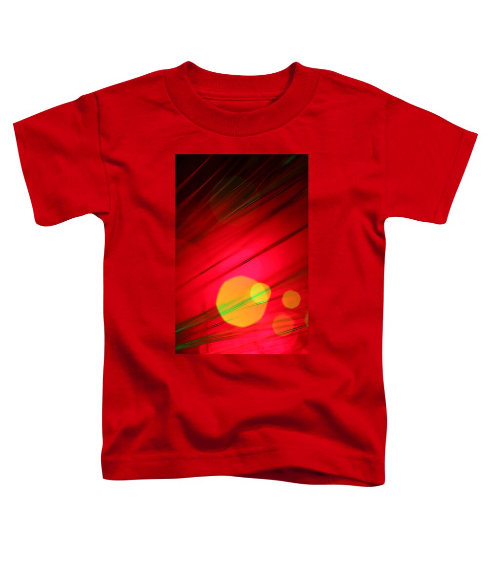 Abstract Toddler T-Shirt featuring the photograph Here Comes the Sun by Dazzle Zazz