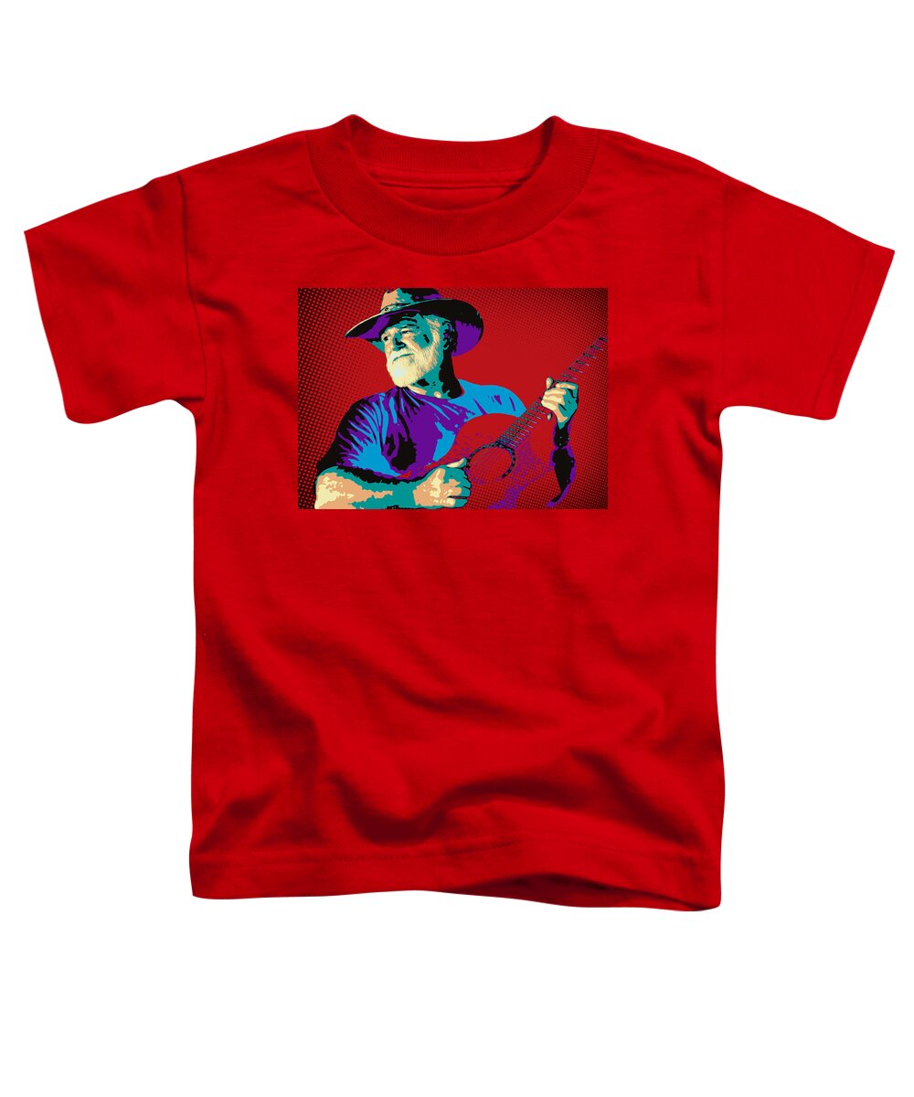 Guitar Toddler T-Shirt featuring the photograph Jack Pop Art by Daniel George