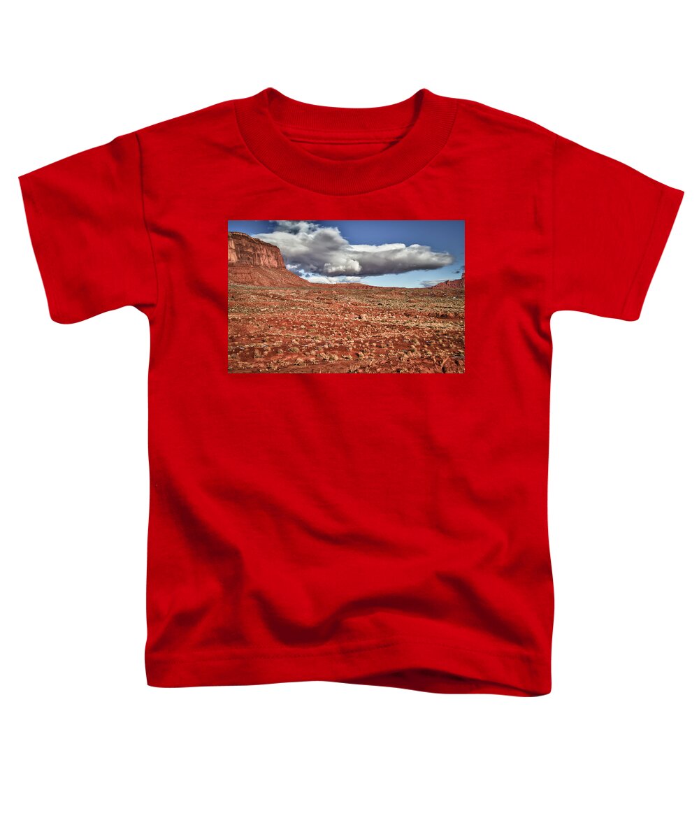 Monument Valley Utah Toddler T-Shirt featuring the photograph Monument Valley UT 1 by Ron White