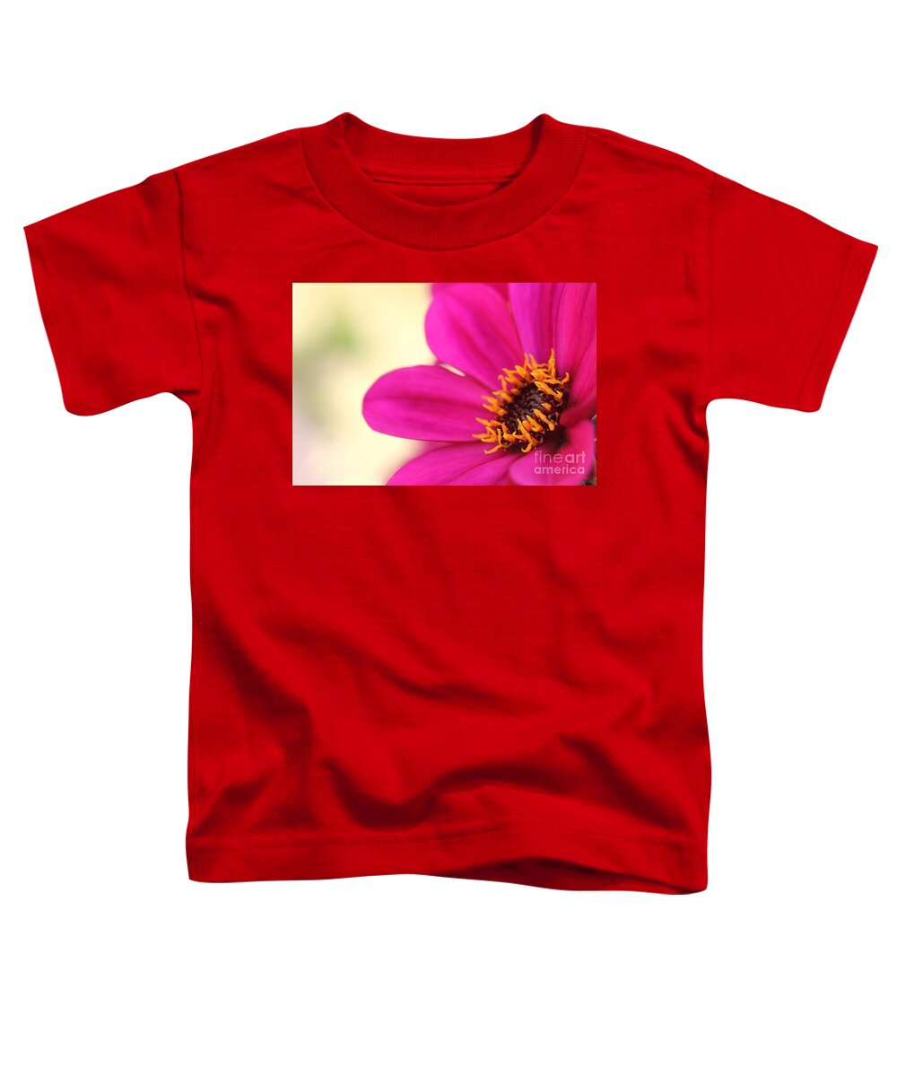 Beautiful Toddler T-Shirt featuring the photograph Pink Flower by Amanda Mohler