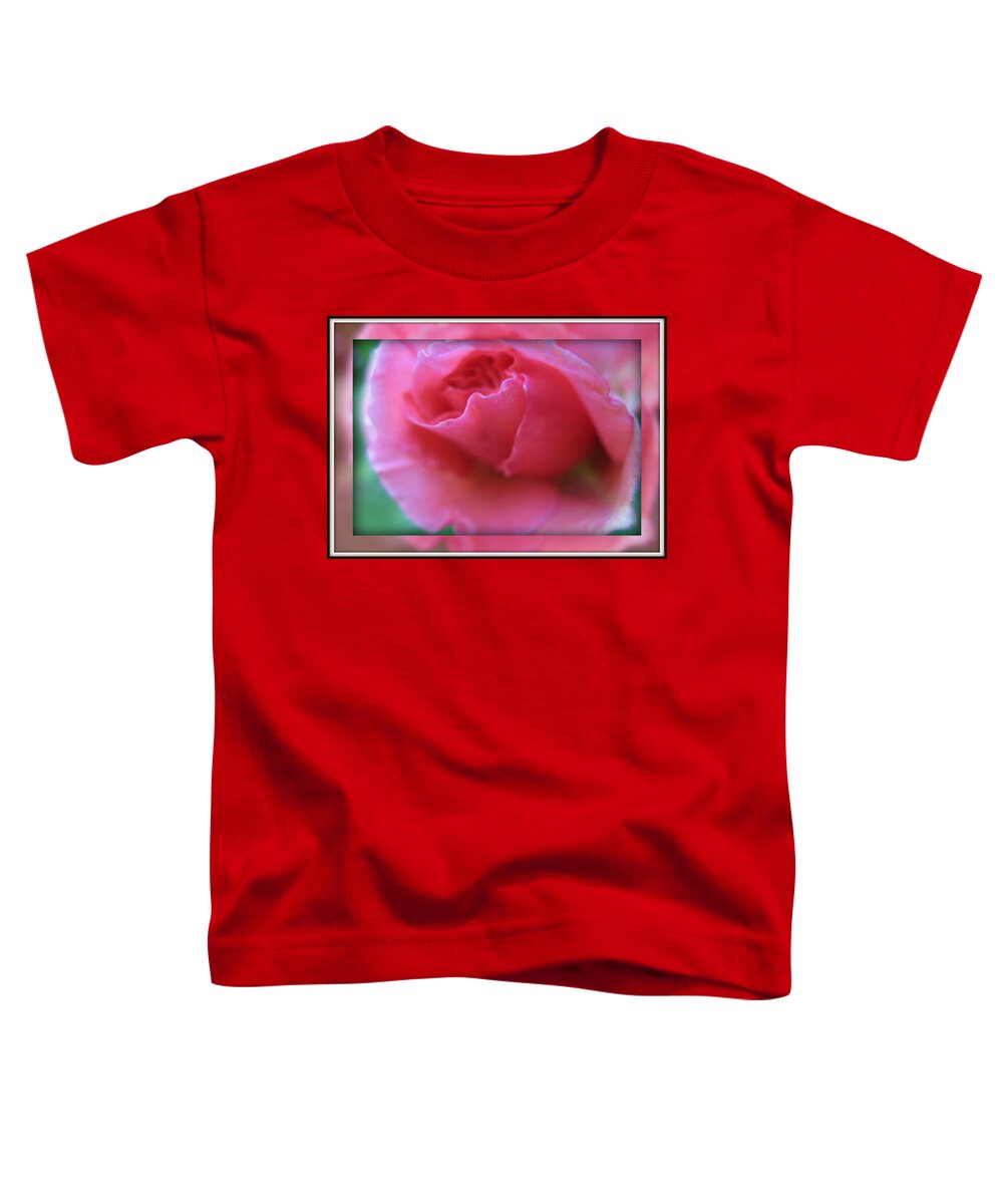 Rose Toddler T-Shirt featuring the photograph Romantic Rose by Charmaine Zoe