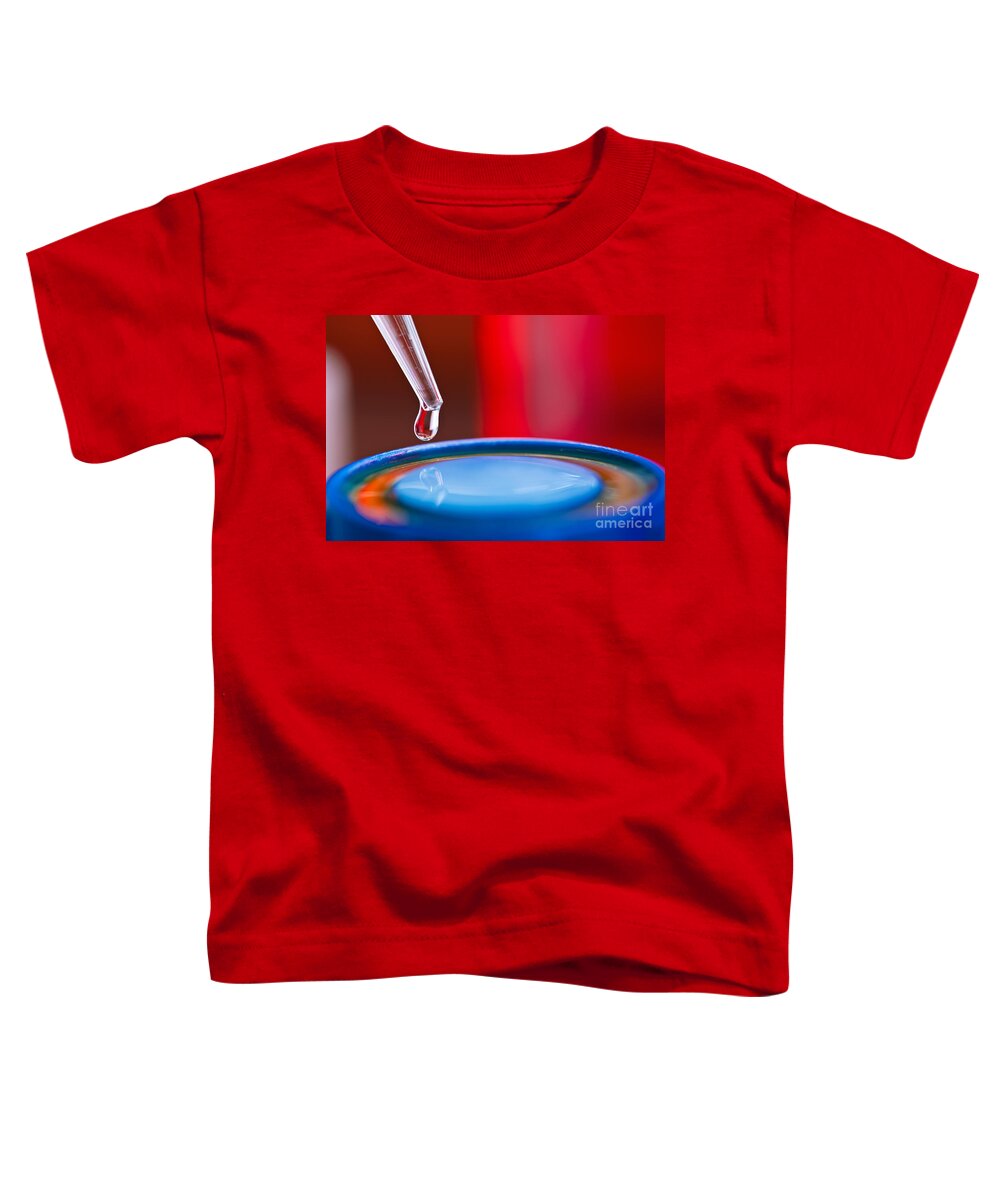 Electronic Fusion Toddler T-Shirt featuring the photograph Scientific Equipment by Charlotte Raymond