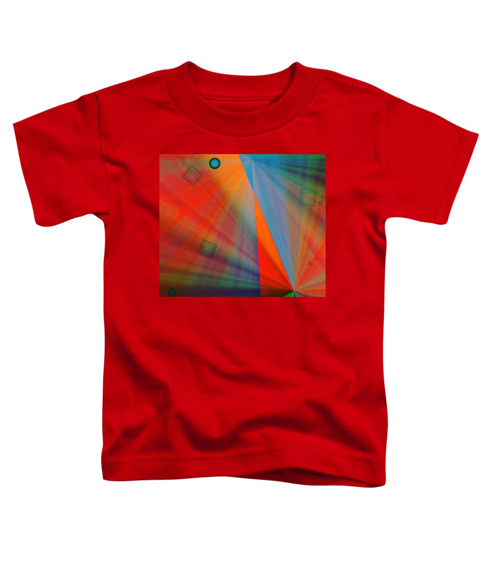 Emotions Toddler T-Shirt featuring the digital art Feeling It by Marie Jamieson