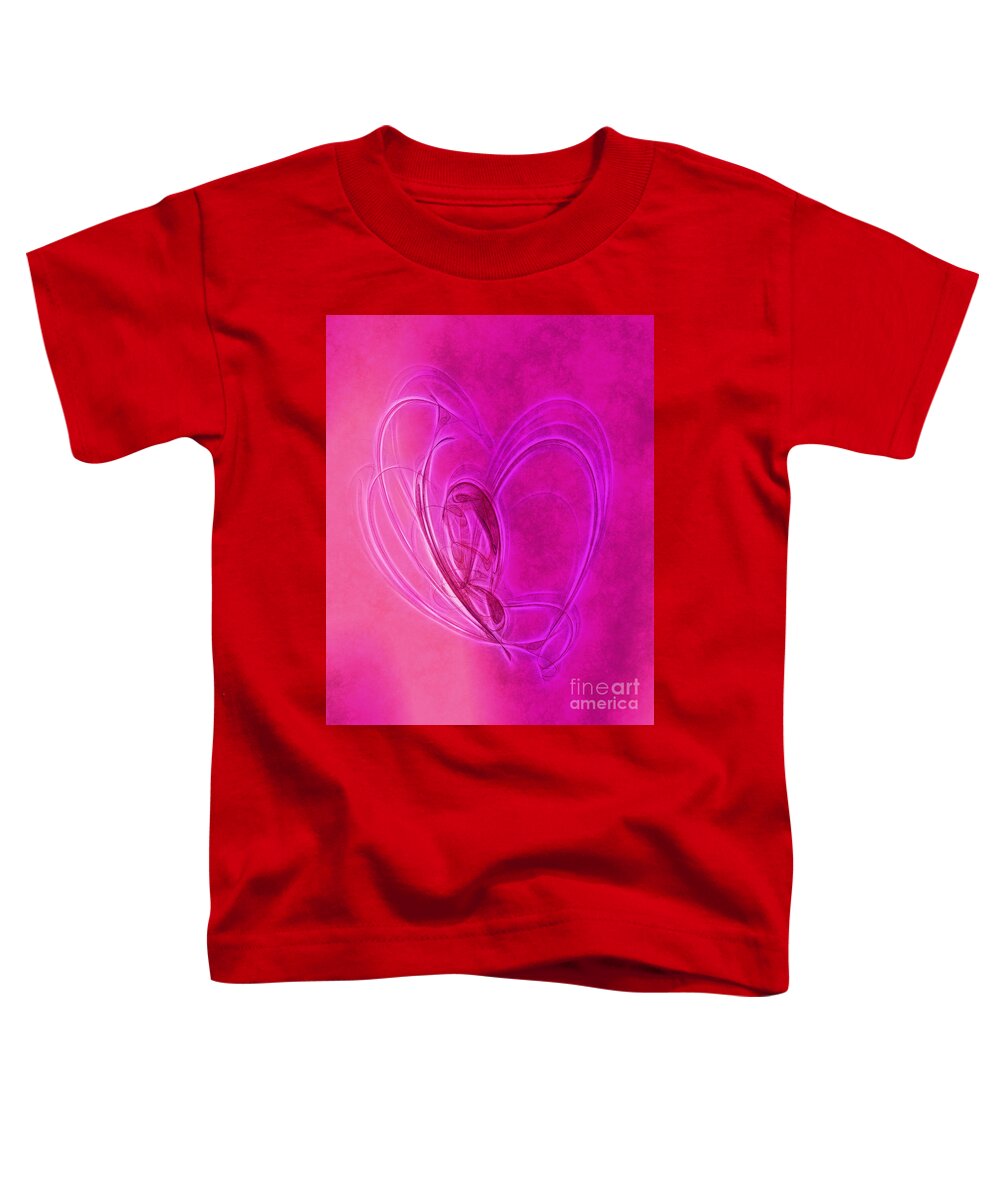 Fractal Toddler T-Shirt featuring the photograph Secret Love by Judi Bagwell