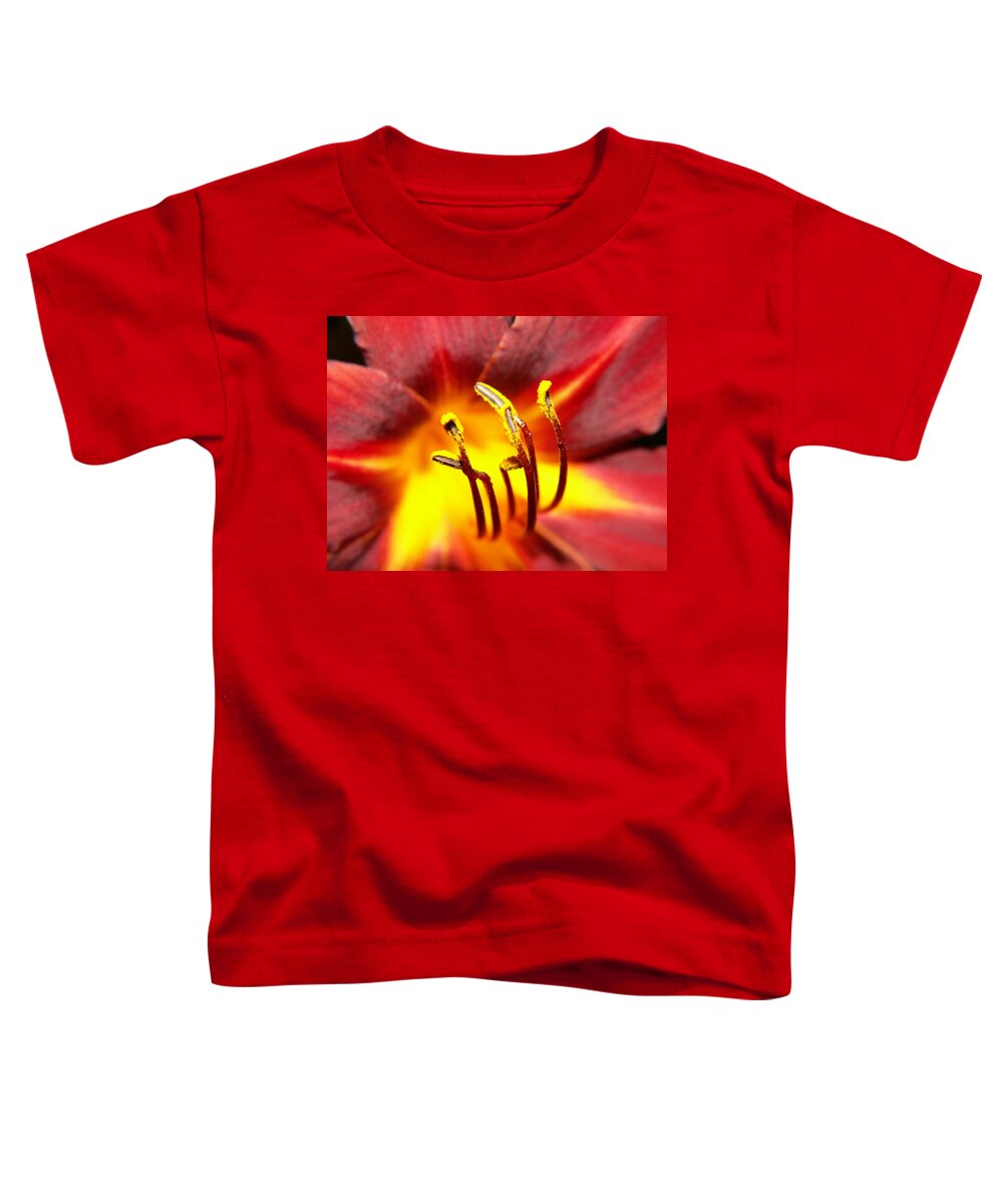Flower Toddler T-Shirt featuring the photograph Fire Lily 3 by Amy Fose
