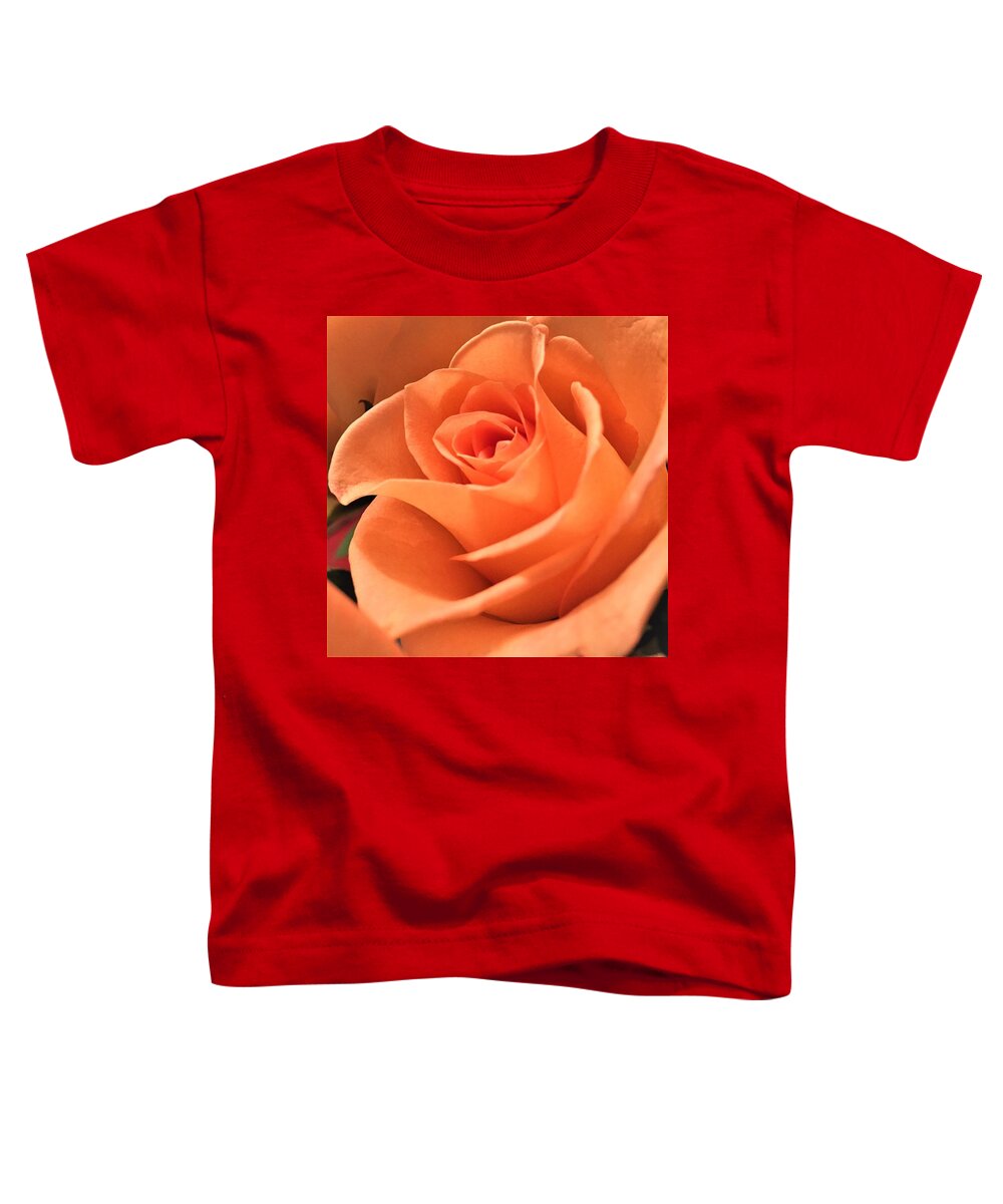 Rose Toddler T-Shirt featuring the photograph Orange Rose #2 by Cristina Stefan
