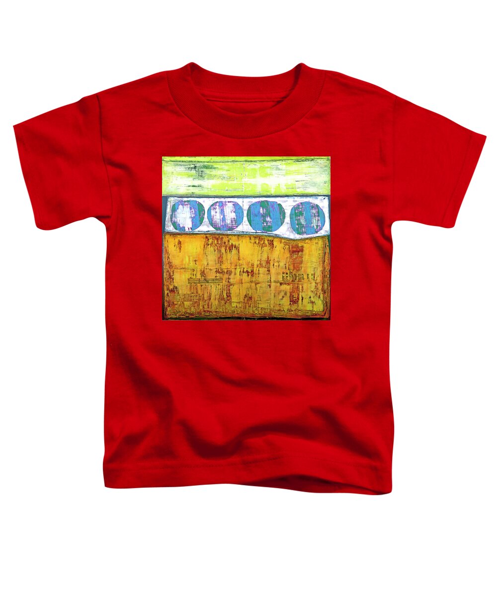 Abstract Prints Toddler T-Shirt featuring the painting Art Print Venice by Harry Gruenert