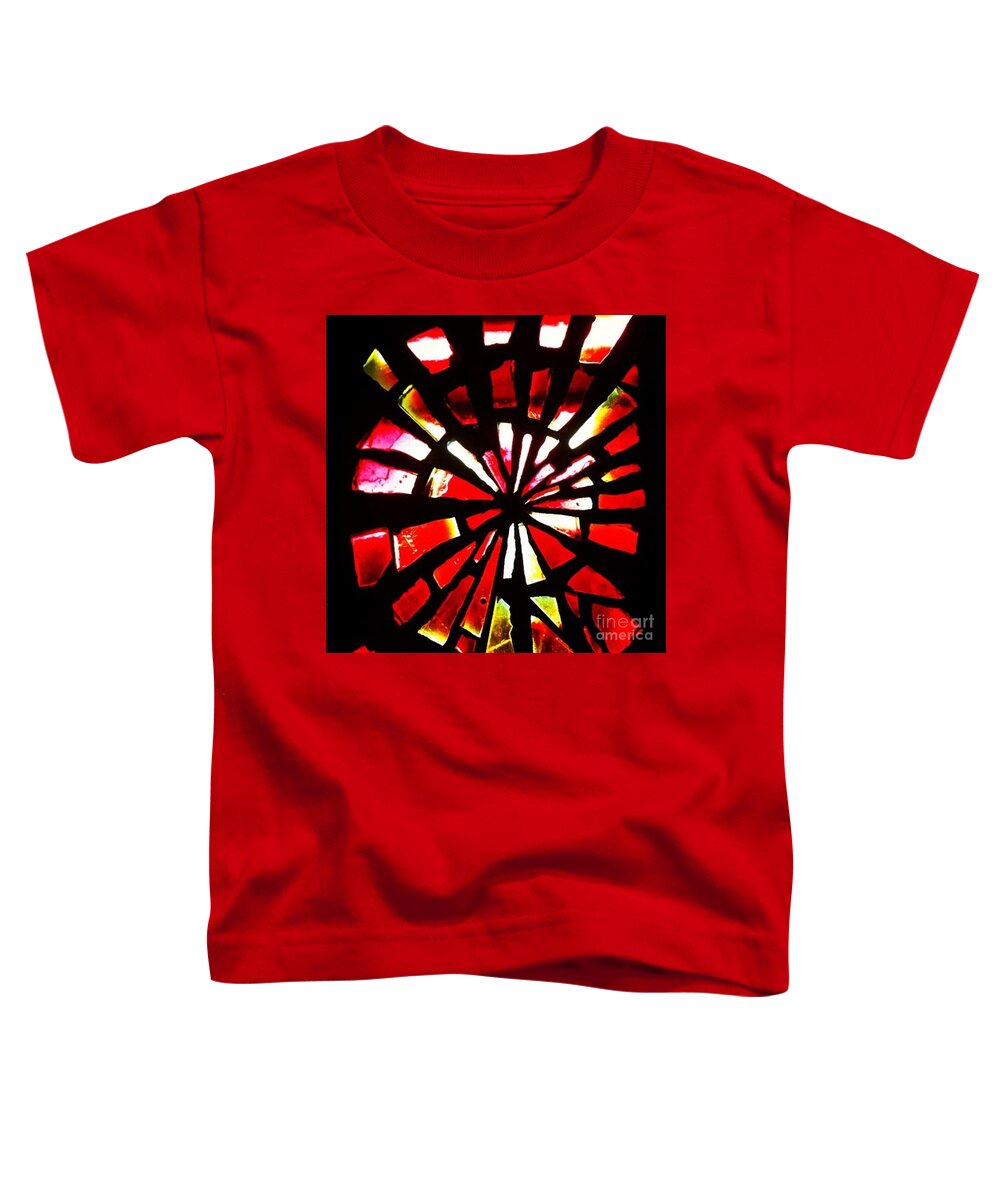 Stained Glass Toddler T-Shirt featuring the photograph Bully's by Denise Railey