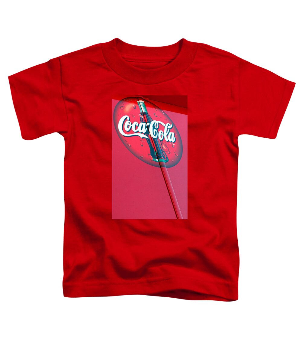 Coca Cola Toddler T-Shirt featuring the photograph Cokesicle Coca Cola by Scott Campbell
