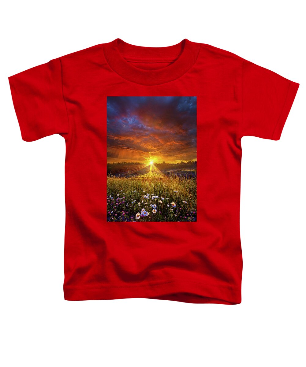 Spring Toddler T-Shirt featuring the photograph Come Again Another Day by Phil Koch