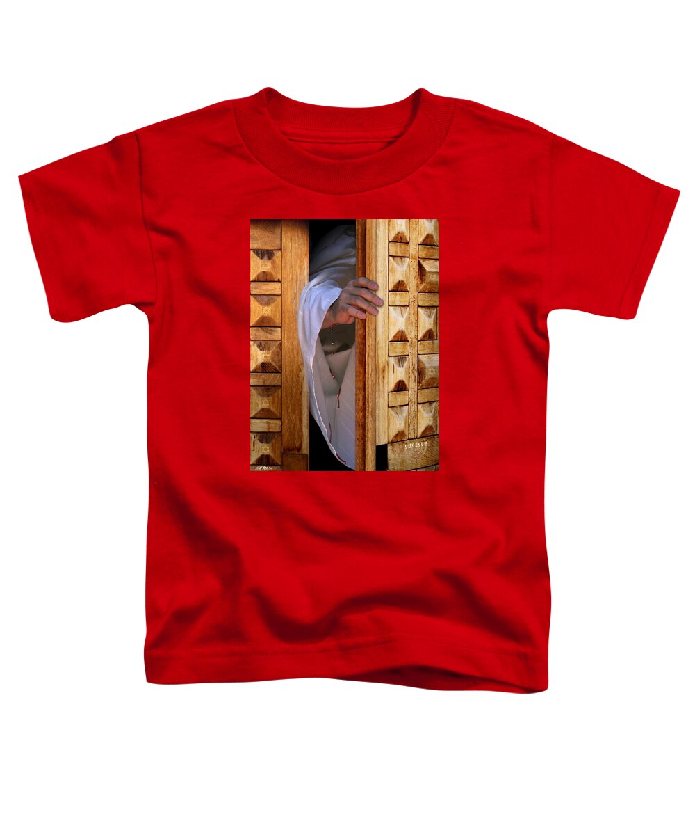 Christ Toddler T-Shirt featuring the digital art Come by Bill Stephens