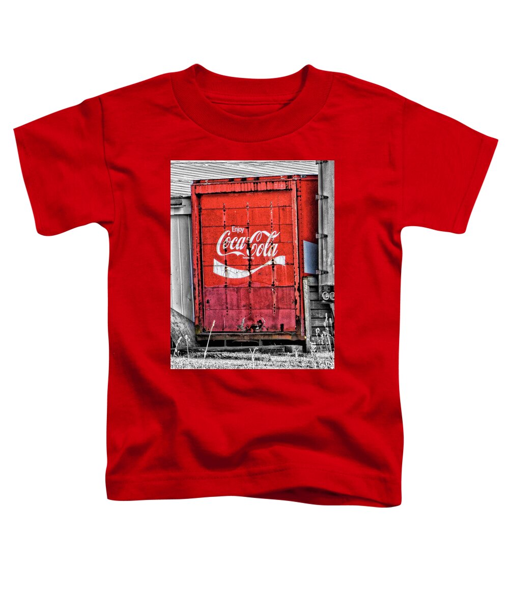 Coca Cola Toddler T-Shirt featuring the photograph Enjoy by Traci Cottingham