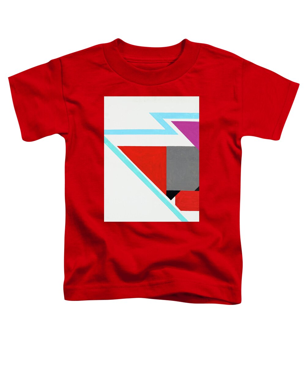 Abstract Toddler T-Shirt featuring the painting Halleluja - Part I by Willy Wiedmann