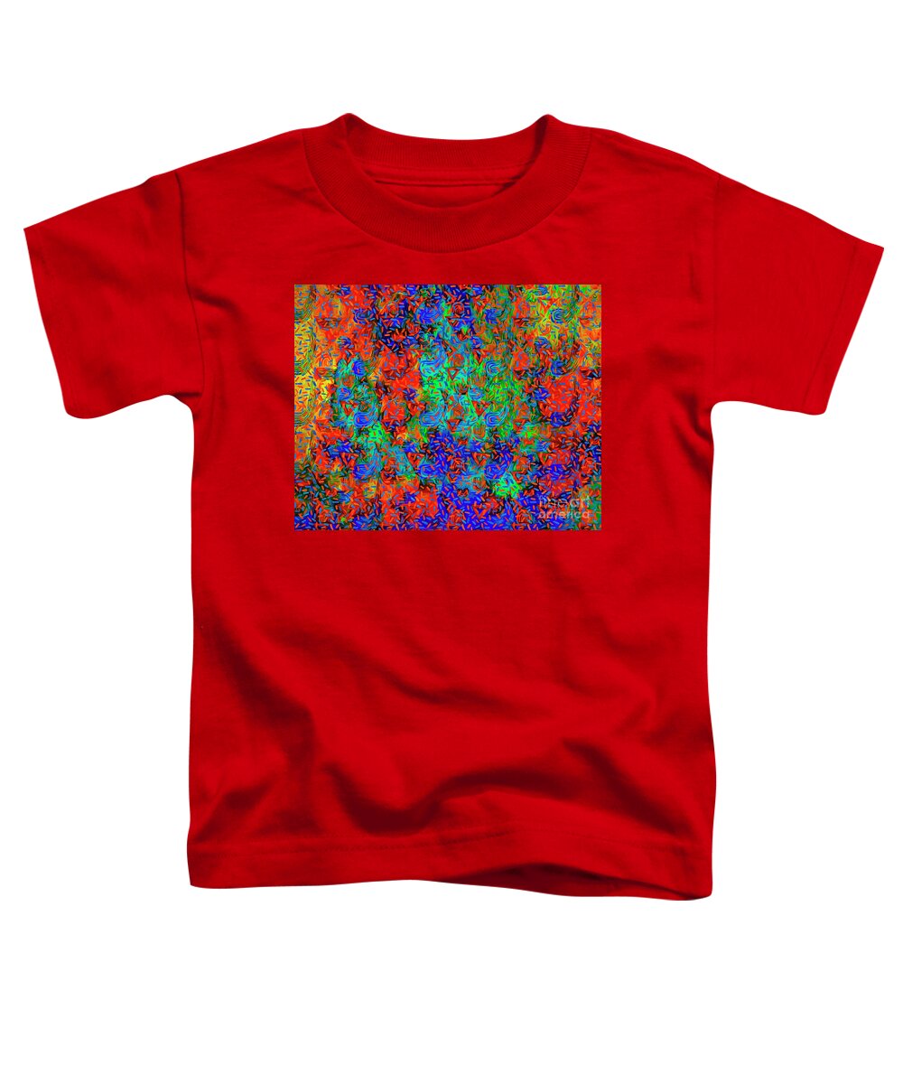 Nag005043 Toddler T-Shirt featuring the digital art Hulapalu by Edmund Nagele FRPS