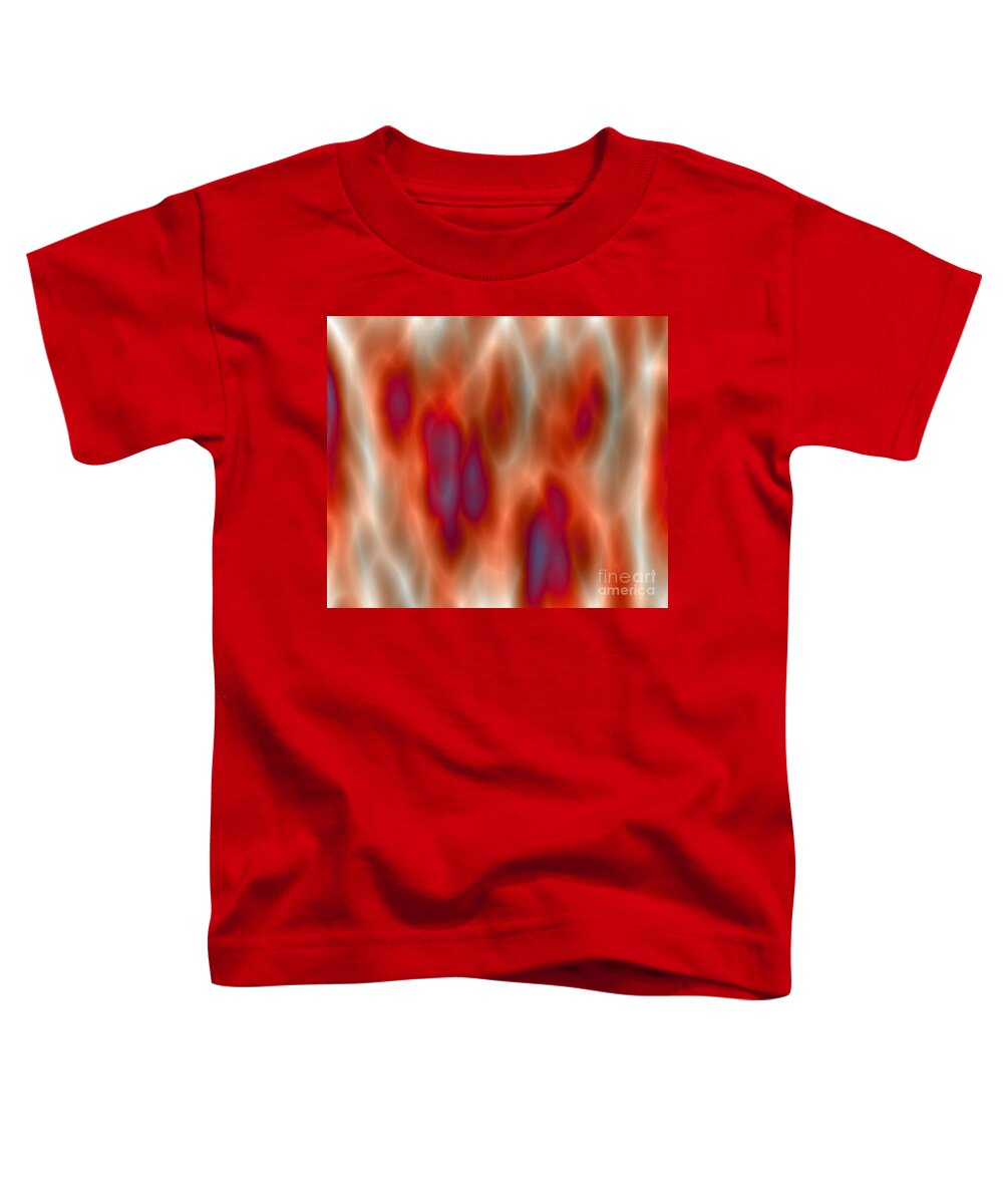 Abstract Toddler T-Shirt featuring the photograph In the Flames by Onedayoneimage Photography