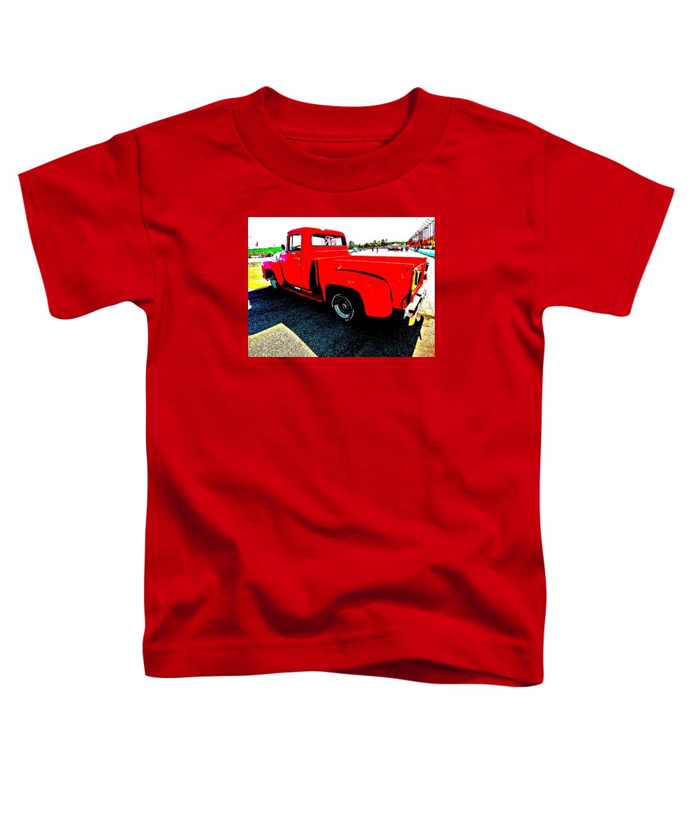 Oxford Car Show Toddler T-Shirt featuring the photograph Oxford Car Show 163 by George Ramos
