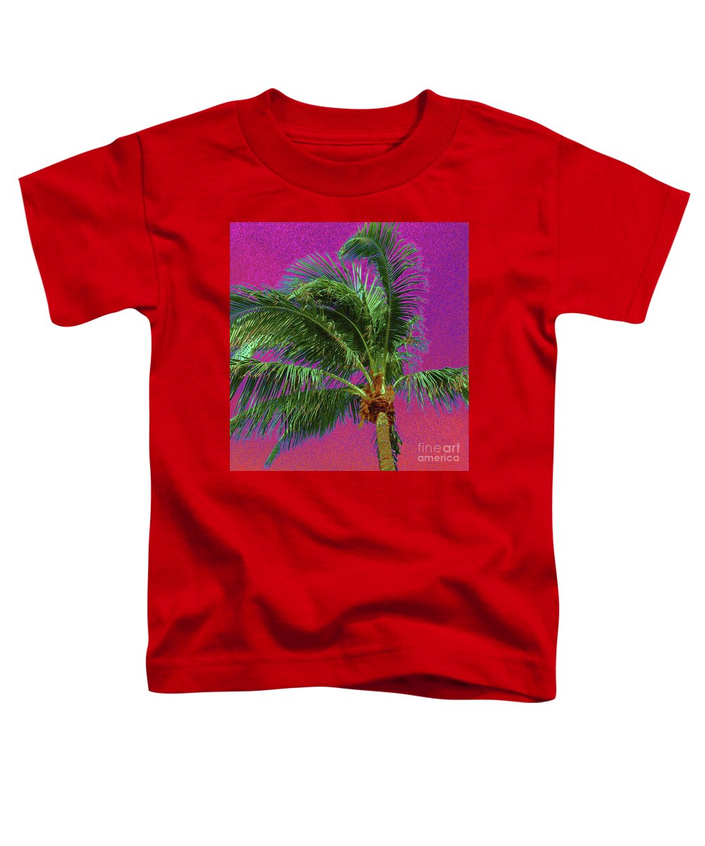 Palm Tree Toddler T-Shirt featuring the photograph Palm 1012 by Corinne Carroll