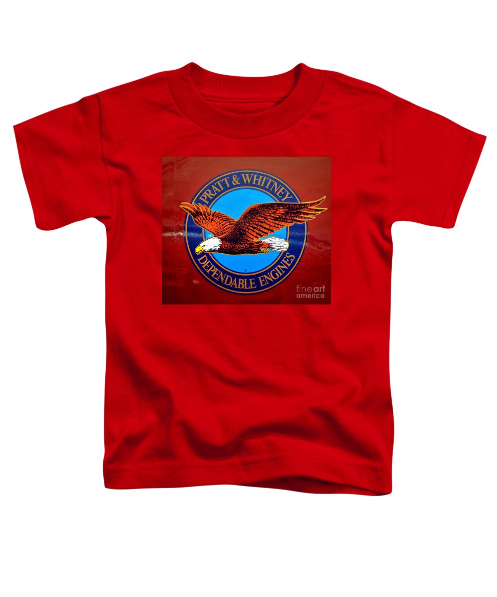 Pratt Toddler T-Shirt featuring the photograph Pratt and Whitney by Olivier Le Queinec