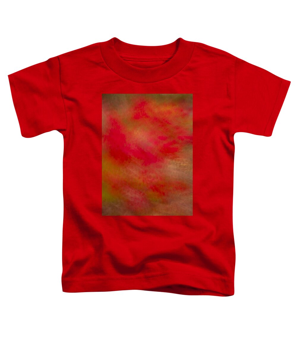 Impressionistic Toddler T-Shirt featuring the photograph Red Dancer by Irwin Barrett